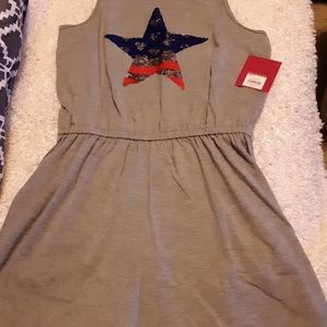 Patriotic girls romper
